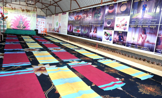 Yoga therapy (pranayama, meditation)